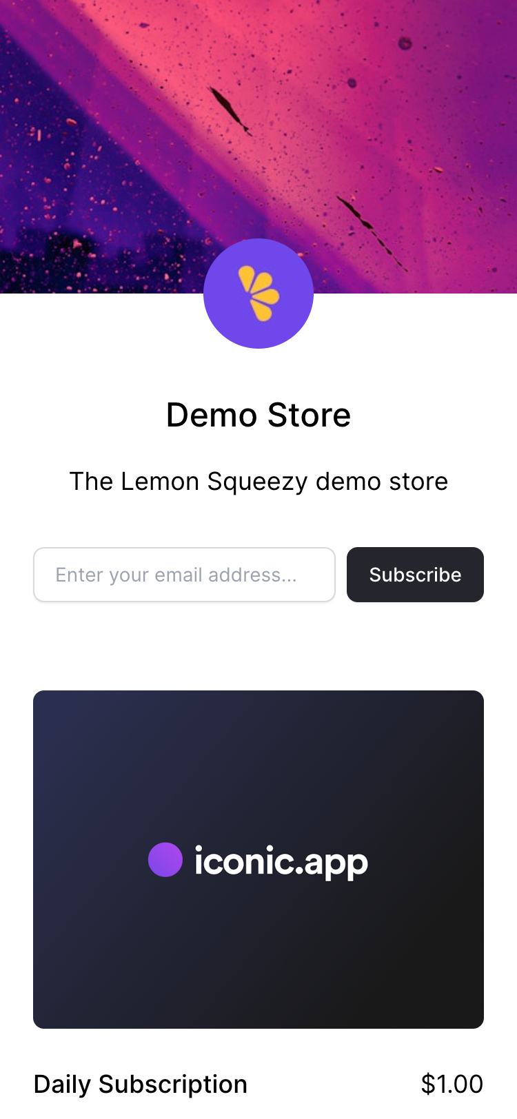 Showcase Example: Lemon Squeezy - Tailwind CSS