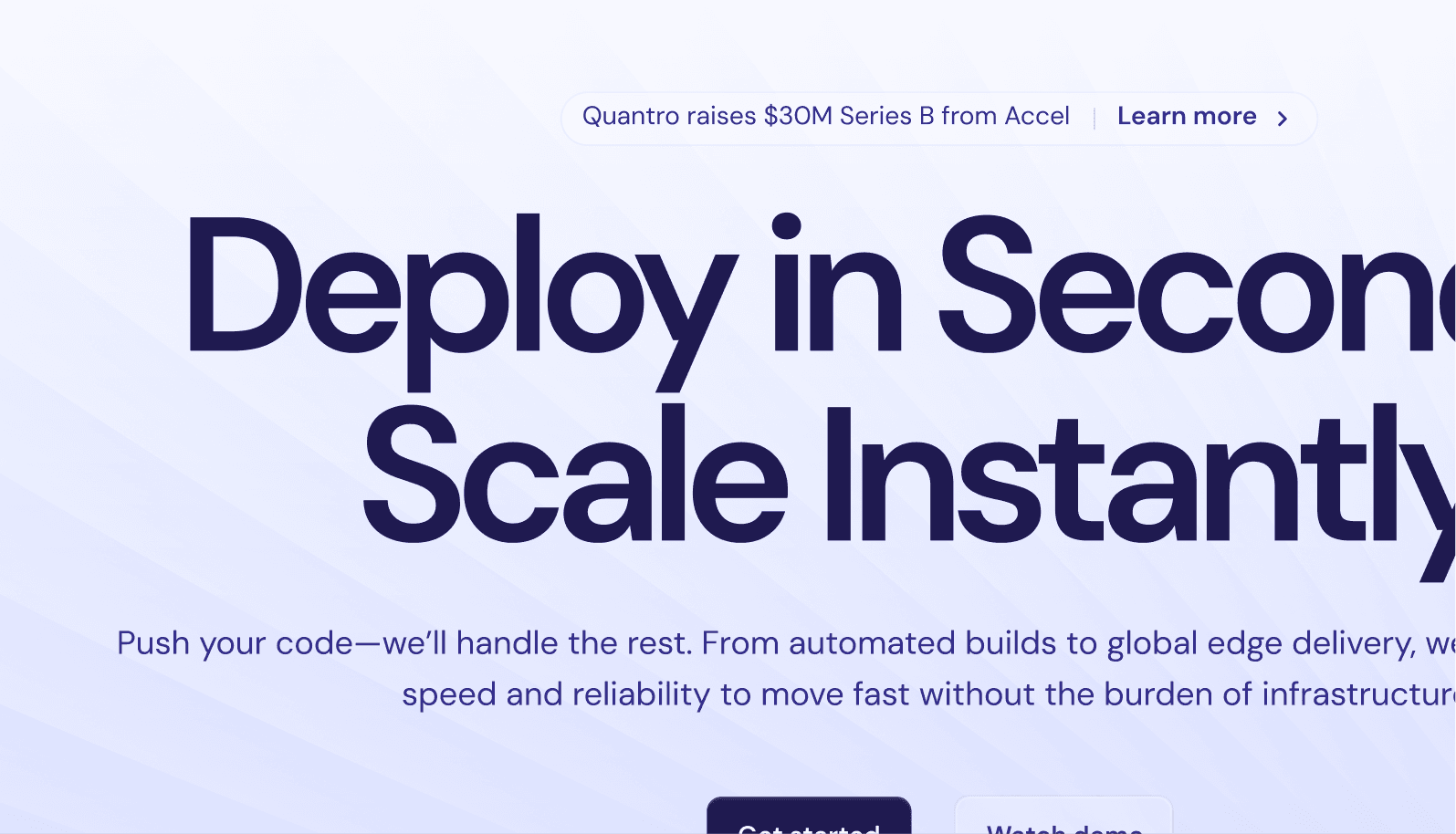 Hero section preview for Tailwind CSS by Example