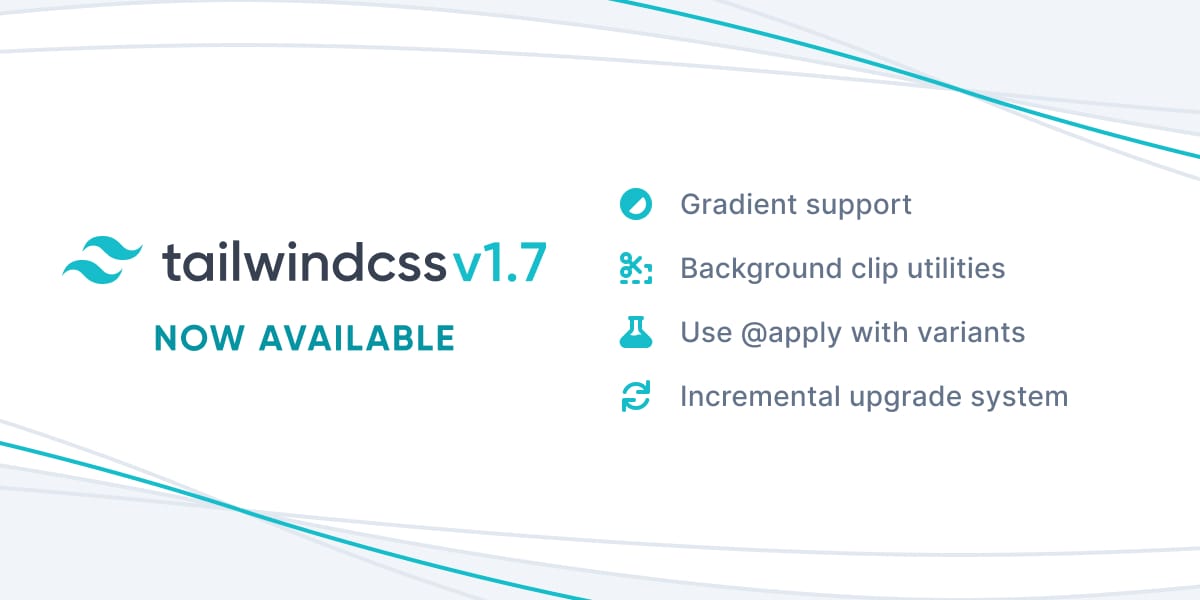 Tailwind CSS v1.7.0
