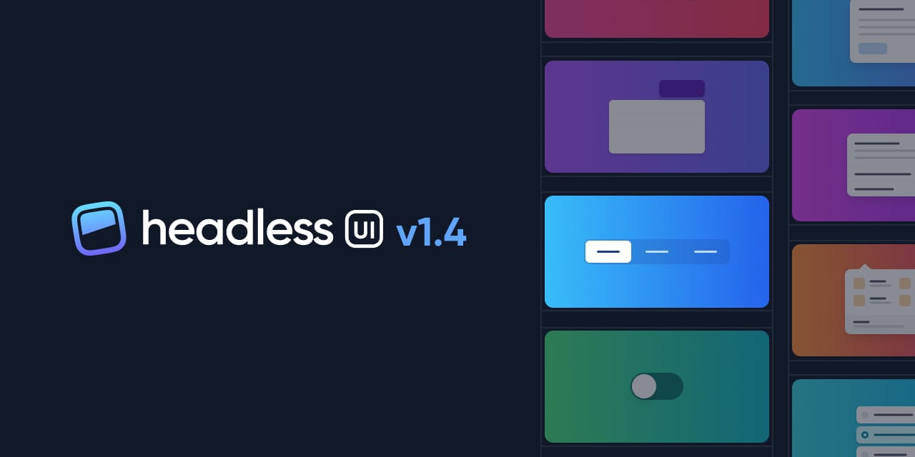 Headless UI v1.4: The One With Tabs