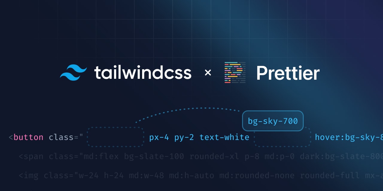 Automatic Class Sorting with Prettier - Tailwind CSS