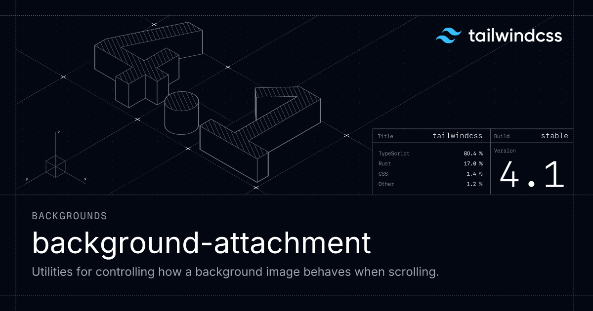 Background Attachment - Tailwind CSS