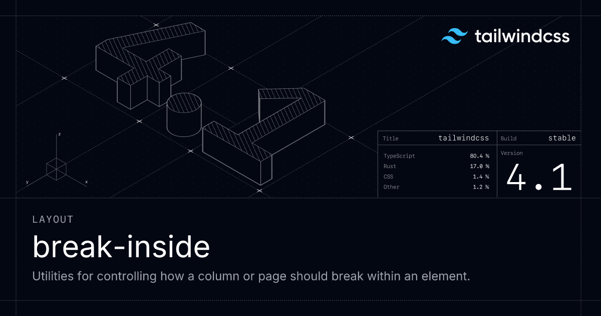 Break inside tailwind css 