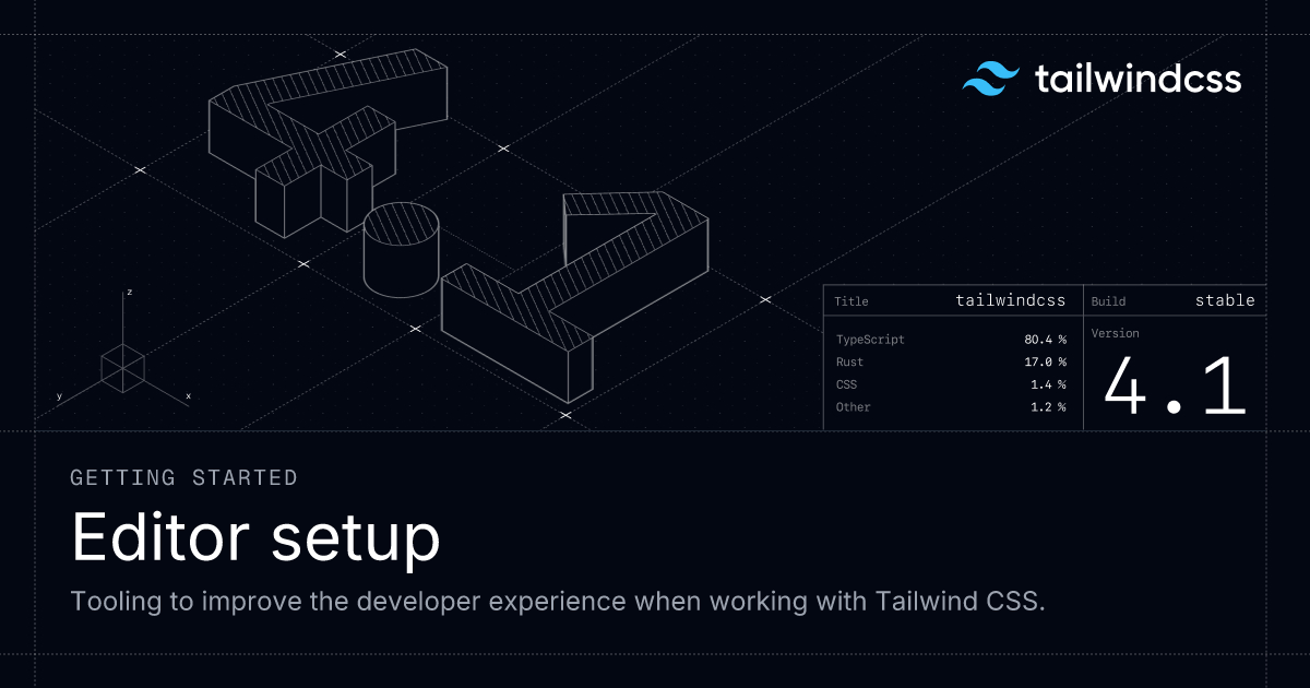 Editor Setup - Tailwind CSS