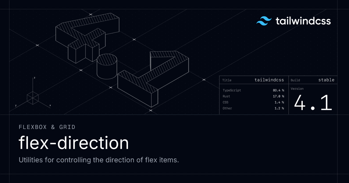 Flex Direction Tailwind CSS