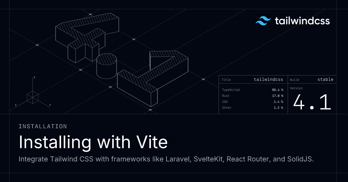 Install Tailwind CSS with Vite - Tailwind CSS