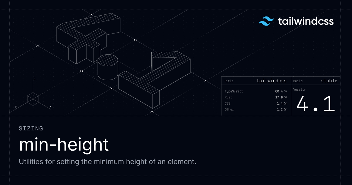 Min Height Tailwind