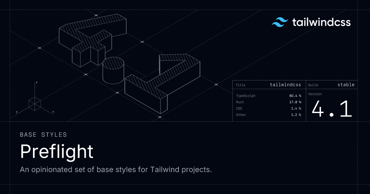 Preflight - Tailwind CSS