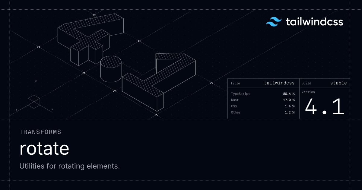 Rotate - Tailwind CSS