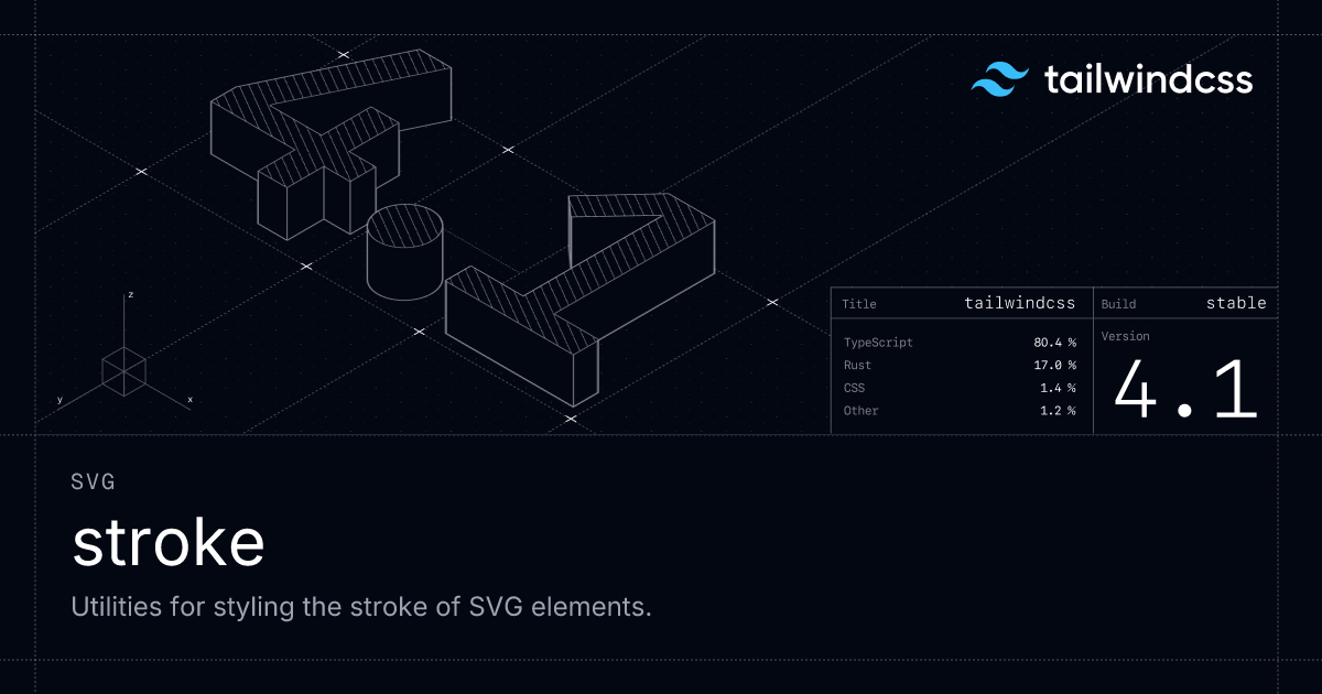 Stroke - Tailwind CSS