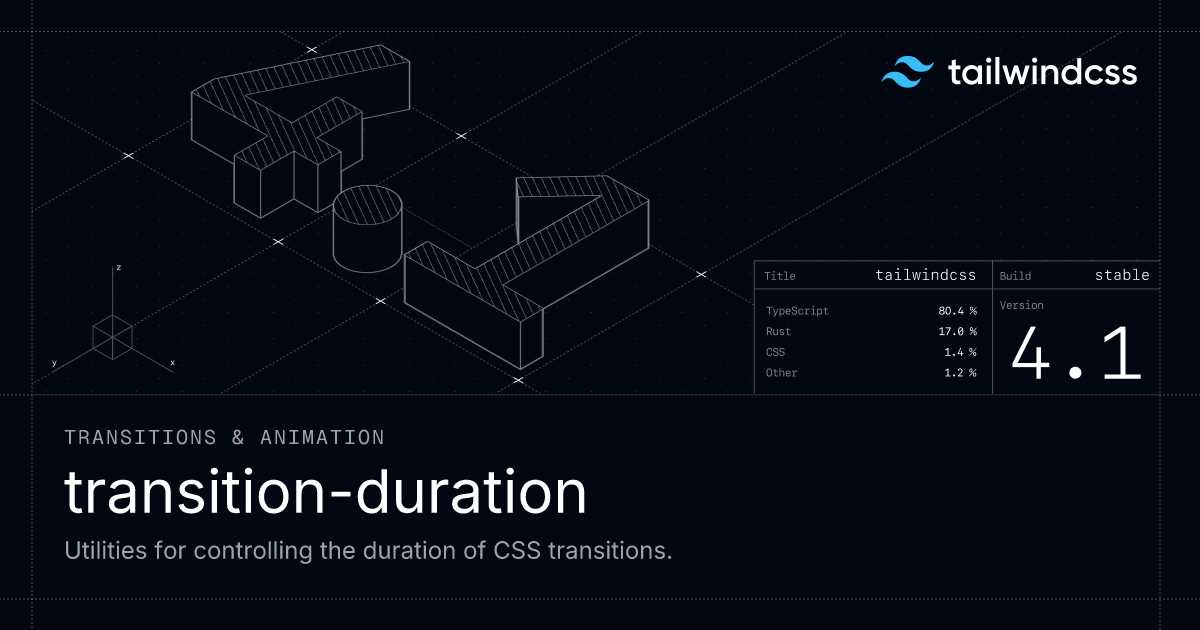 Transition Duration - Tailwind