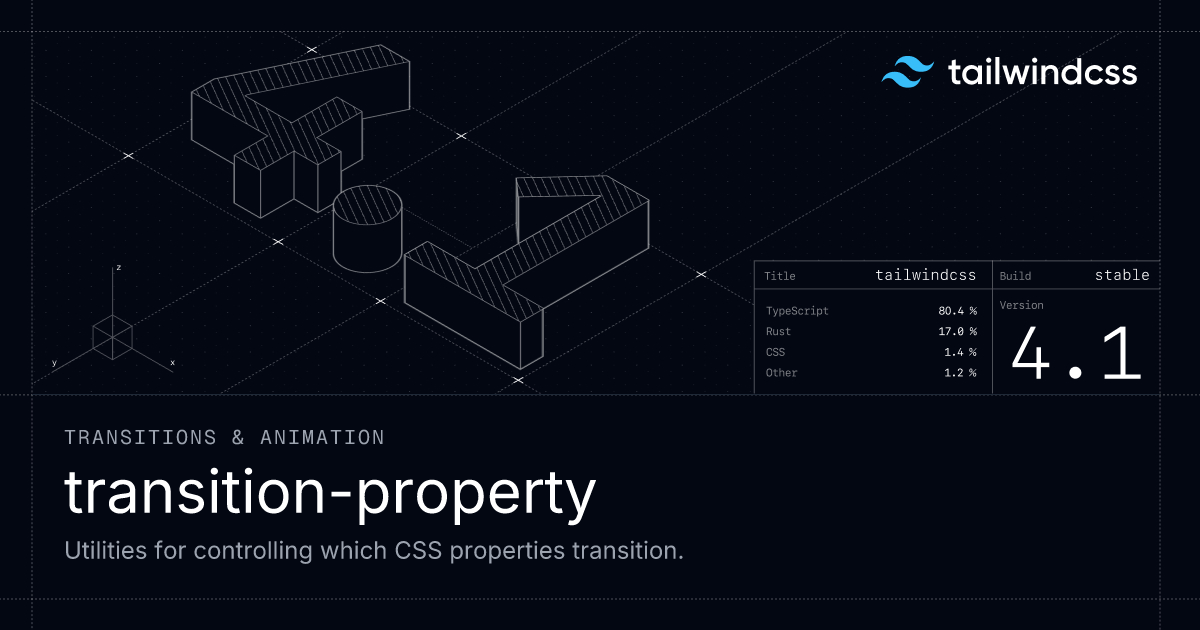 Transition Property Tailwind CSS